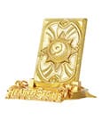 Hearthstone Replica Golden Celebration Card Back 10 cm