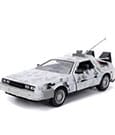 Back to the Future Diecast Model 1/24 Time Machine Frost