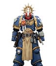 Warhammer 40,000 Action Figure Ultramarines Metaurus with Power Axe, Stormshield and Plasma Pistol 13 cm