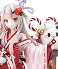 Hololive Production PVC Statue 1/7 Nakiri Ayame Shrine Maiden Fortune Outfit Ver. 26 cm