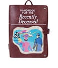 Beetlejuice by Loungefly Backpack Mini Handbook for the recently Deceased Pin Trader