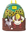 Dreamworks by Loungefly Mini Backpack Shrek & Donkey Sunflower Field