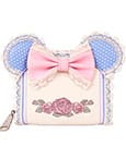 Disney by Loungefly Wallet Minnie Floral and Lace Ears