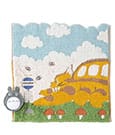 My Neighbor Totoro Mini Towel Catbus on it's way 25 x 25 cm