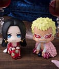 One Piece Look Up PVC Statue Boa Hancock & Donquixote Doflamingo Set (with gift) 11 cm