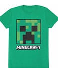 Minecraft T-Shirt Creeper Face  Size XL