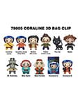 Coraline 3D PVC Bag Clips  Series 1 Display (24)