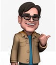 The Big Bang Theory Minix Figure Leonard Hofstadter 12 cm