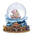 One Piece Snow Globe Going Merry 17 cm