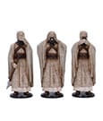 Original Stormtrooper Statue Three Wise Tusken Raiders 14 cm