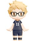 Haikyu!! HELLO! GOOD SMILE Action Figure Kei Tsukishima 10 cm