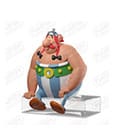 Asterix figure Obelix sitting 13,5 cm