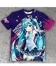 Hatsune Miku T-Shirt Expressive Vibes Size M