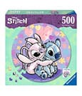 Lilo & Stitch Round Jigsaw Puzzle Stitch (500 pieces)