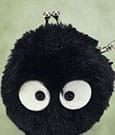 My Neighbor Totoro Funwari Mini Plush Coin Purse Soot Sprite