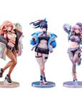 Gridman Universe PVC Statues 3-Pack 1/7 Rikka Takarada, Akane Shinjo, Yume Minami: Dreamy Divas Ver.