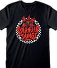 Stranger Things T-Shirt Checkered Circle Size XL