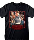 Stranger Things T-Shirt Characters in Glowing Box Size M