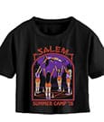 Steven Rhodes Cropped T-Shirt Salem Summer  Size S