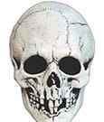 Mabry Monsters Mask Night Owl Skull White