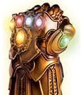 Marvel 3D Replica Desk Light Thanos 25 cm