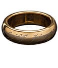 Lord of the Rings Tungsten Ring The One Ring (gold plated) Size 6