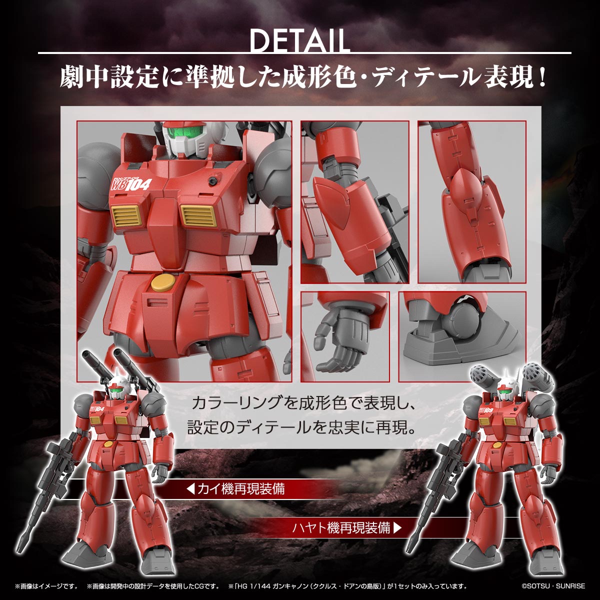 HG 1/144 Guncannon (Cucuruz Doan Island Version)