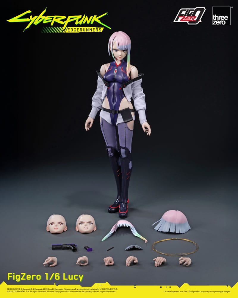 Cyberpunk: Edgerunners FigZero Action Figure 1/6 Lucy 29 cm