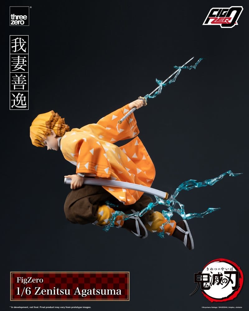 Demon Slayer: Kimetsu no Yaiba FigZero Action Figure 1/6 Zenitsu Agatsuma 28 cm