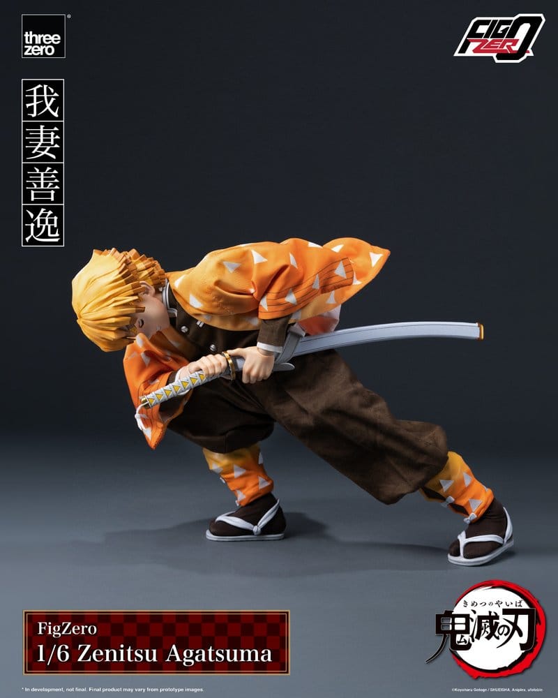 Demon Slayer: Kimetsu no Yaiba FigZero Action Figure 1/6 Zenitsu Agatsuma 28 cm