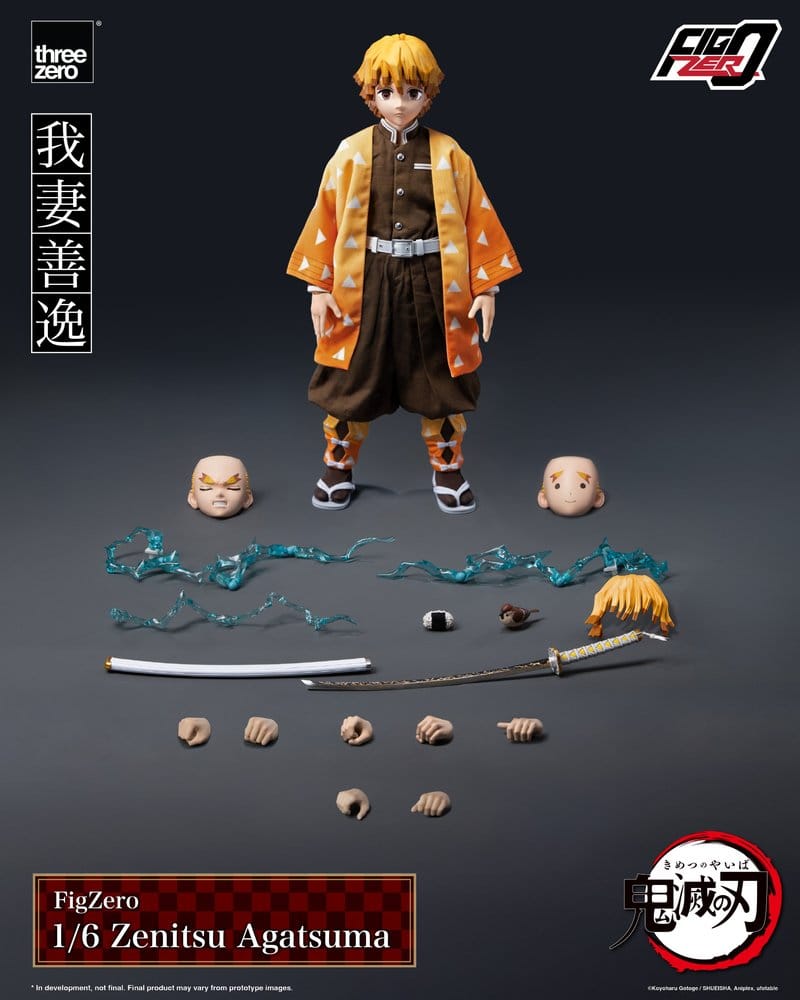 Demon Slayer: Kimetsu no Yaiba FigZero Action Figure 1/6 Zenitsu Agatsuma 28 cm