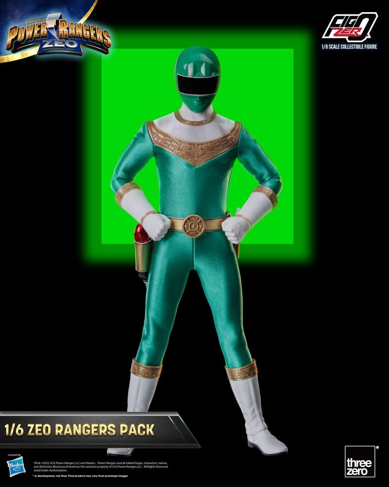Power Rangers Zeo FigZero Action Figures 1/6 5-Pack Zeo Rangers 30 cm