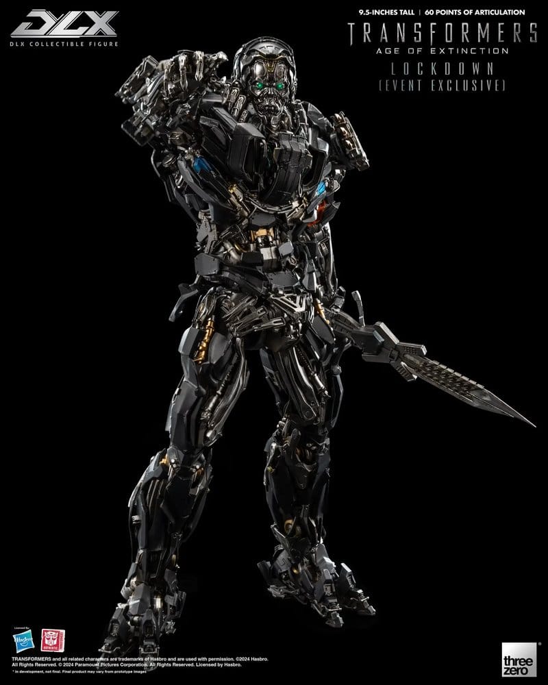 Transformers: Age of Extinction DLX Action Figure 1/6 Lockdown 24 cm heo Exclusive