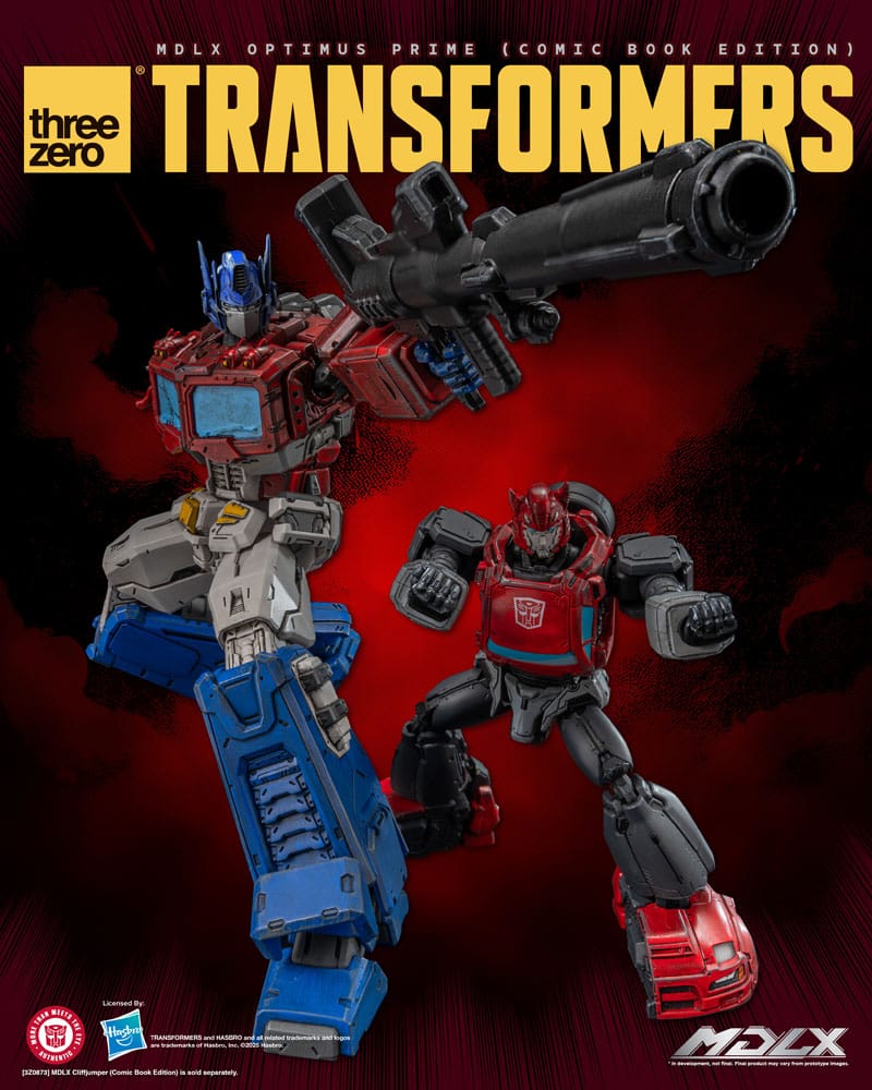 Transformers MDLX Action Figure Optimus Prime (Comic Book Edition) 18 cm
