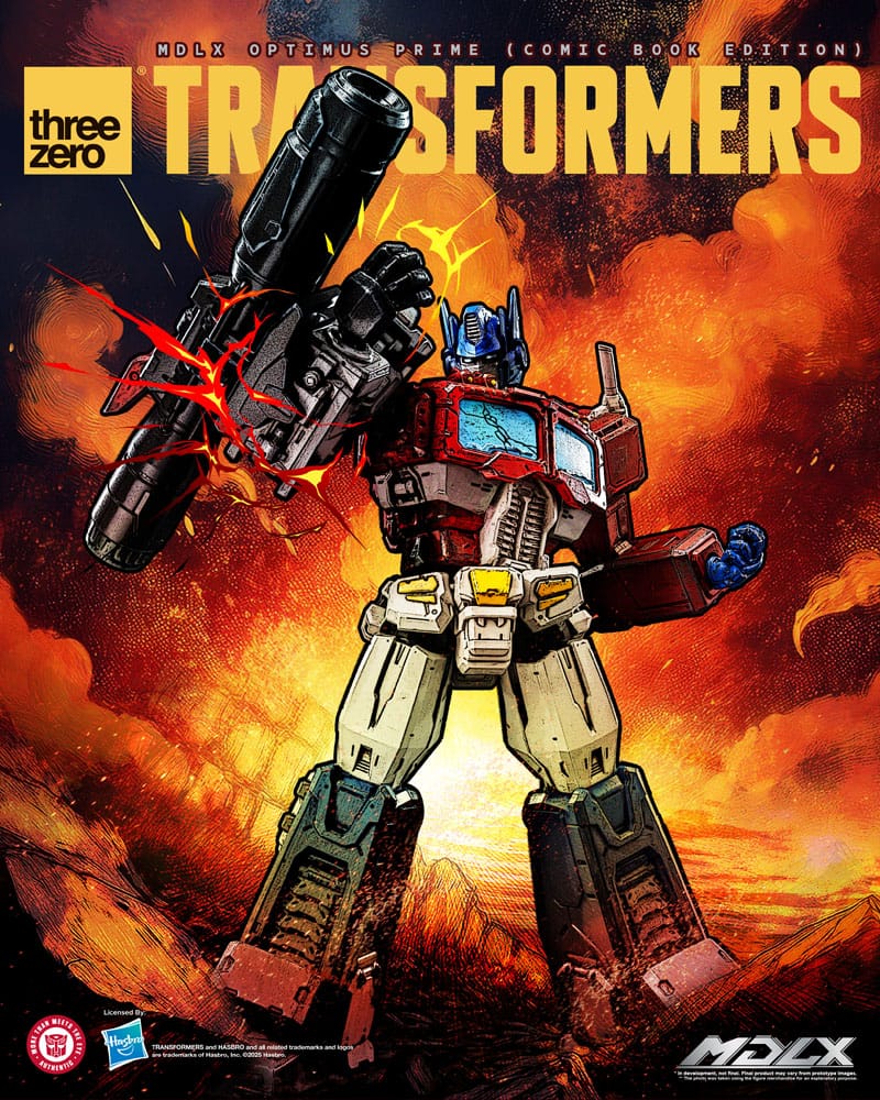 Transformers MDLX Action Figure Optimus Prime (Comic Book Edition) 18 cm
