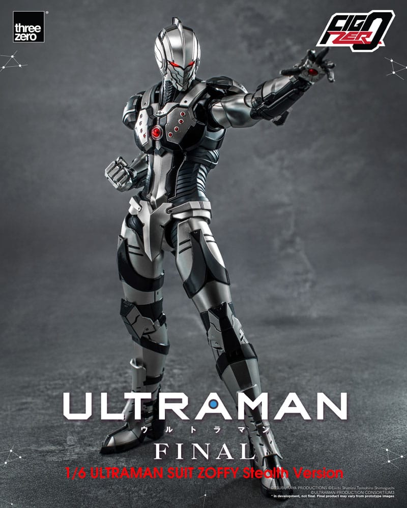 Ultraman Final FigZero Action Figure 1/6 Ultraman Suit Zoffy Stealth Version 30 cm