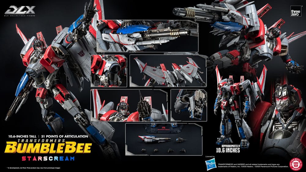 Transformers DLX Action Figure Starscream Bumblebee 27 cm