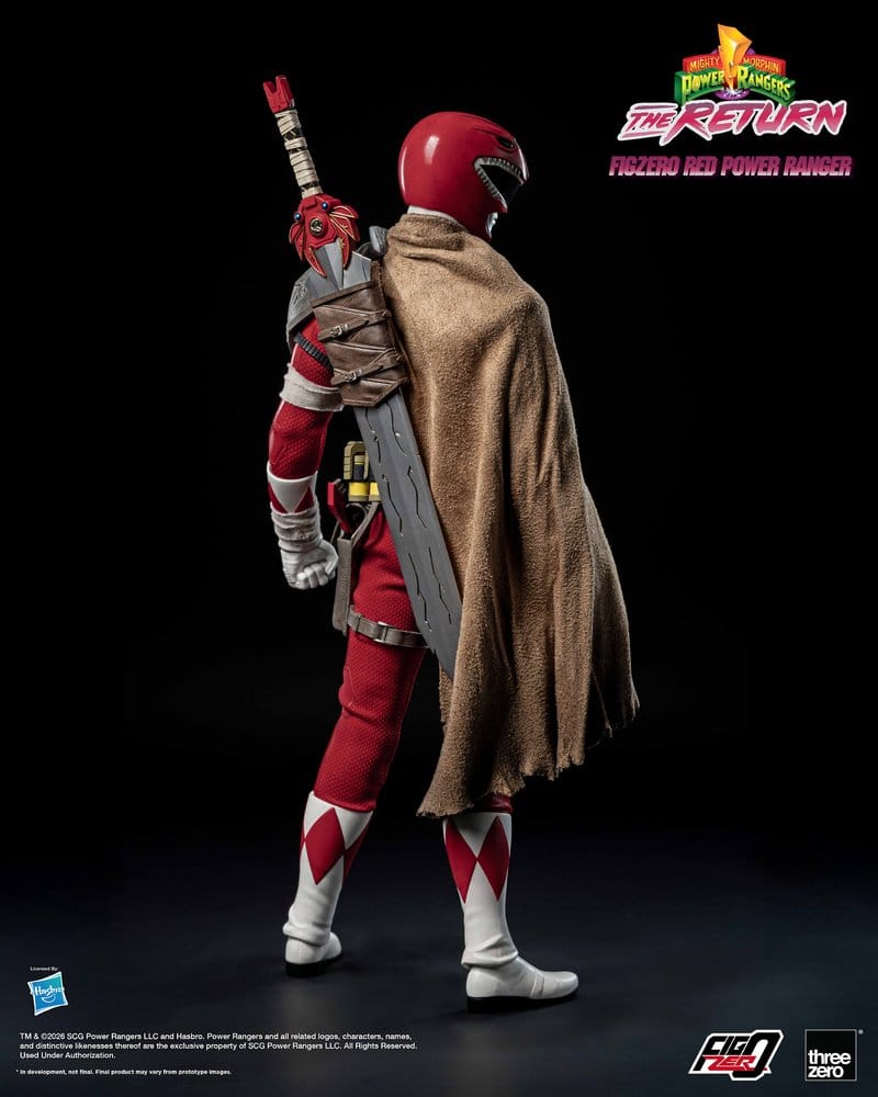 Mighty Morphin Power Rangers: The Return FigZero Action Figure 1/6 Red Power Ranger 31 cm