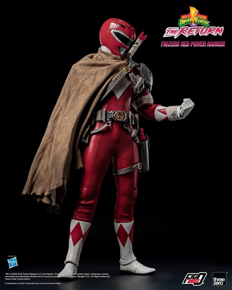Mighty Morphin Power Rangers: The Return FigZero Action Figure 1/6 Red Power Ranger 31 cm