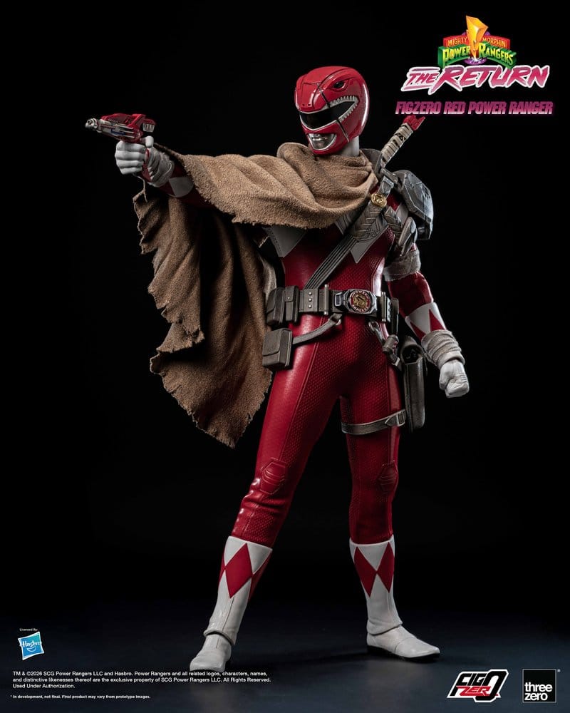 Mighty Morphin Power Rangers: The Return FigZero Action Figure 1/6 Red Power Ranger 31 cm