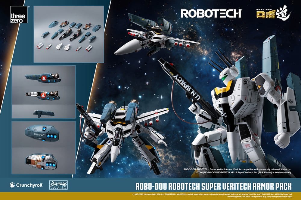 Robotech Robo-Dou Accessory Set Super Veritech Armor Pack