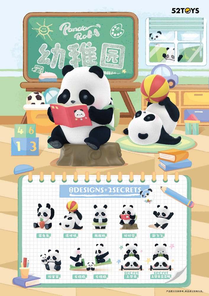 Panda Roll Blind Box Figures Assortment Kindergarten 7 cm (8)