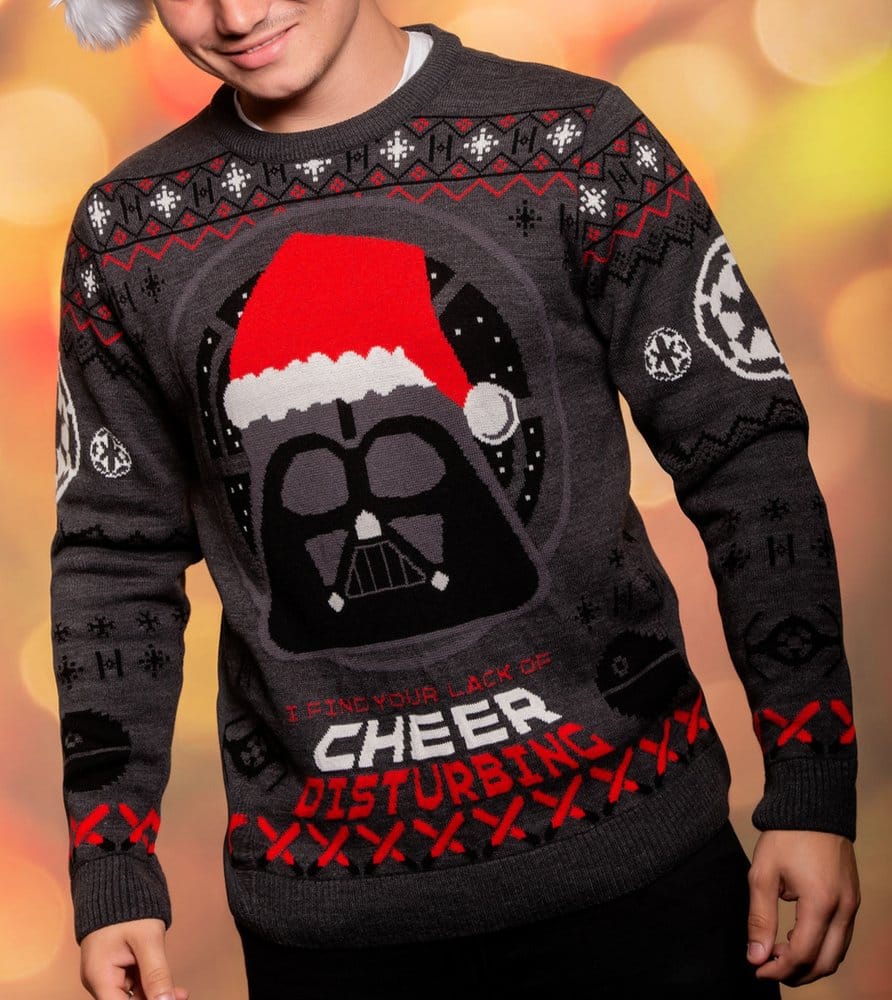 Star Wars Christmas Sweater Darth Vader Size M