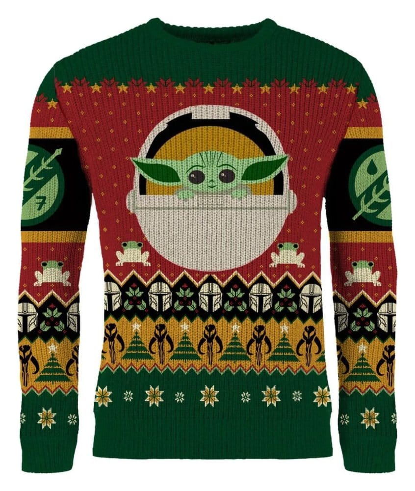 Star Wars Christmas Sweater The Child Size S