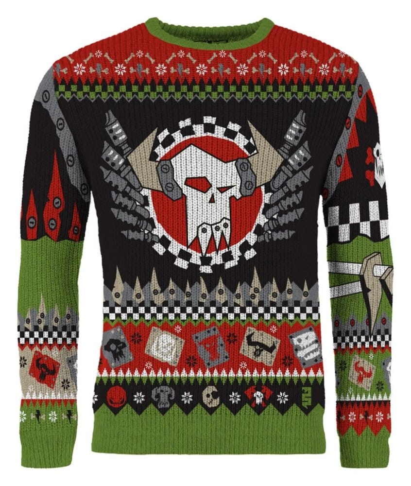 Warhammer 40,000 Christmas Sweater Ork Size XXL