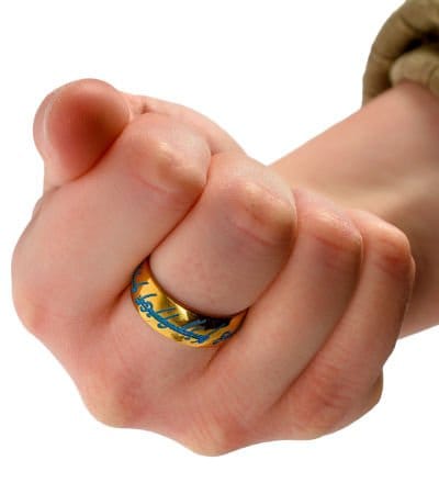 Lord of the Rings Replica One Ring Glow in the Dark