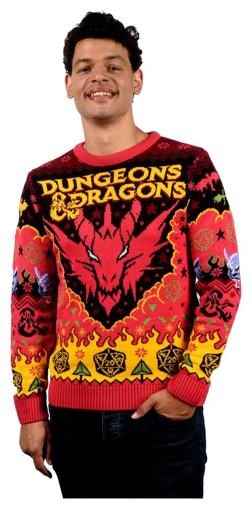 Dungeons & Dragons Christmas Sweater Size XL