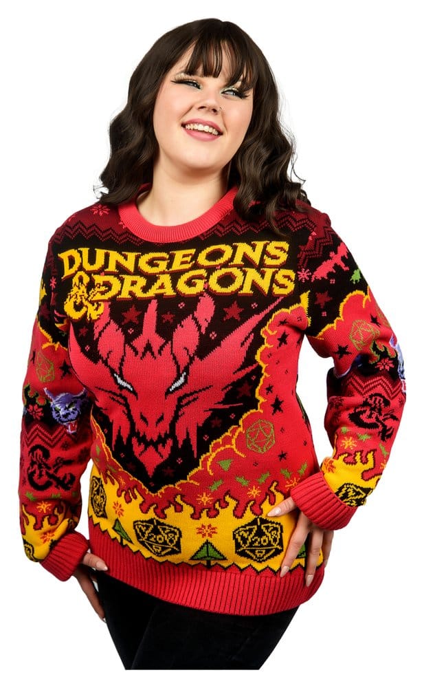 Dungeons & Dragons Christmas Sweater Size M