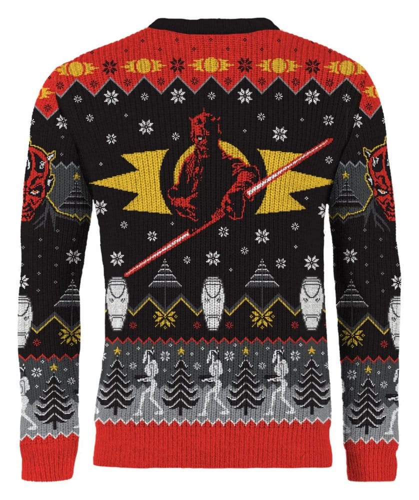 Star Wars Christmas Sweater Sith Size L