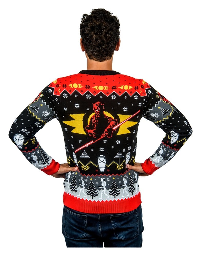 Star Wars Christmas Sweater Sith Size XL
